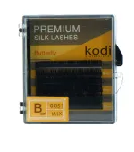 Ресницы KODI Butterfly 6 рядов черные 0,05*B 8-10