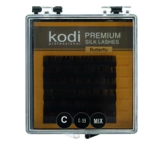 Ресницы KODI Butterfly 6 рядов черный 0,05*C 11-13