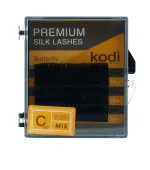 Ресницы KODI Butterfly 6 рядов черные 0,05*C 14-16