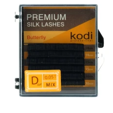 Вії KODI Butterfly 6 рядів чорний 0,05 * D 14-16