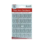 Наклейки для ногтей KODI Nail Art Stickers Silver 008BP