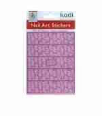 Наклейки для ногтей KODI Nail Art Stickers Silver 044SP