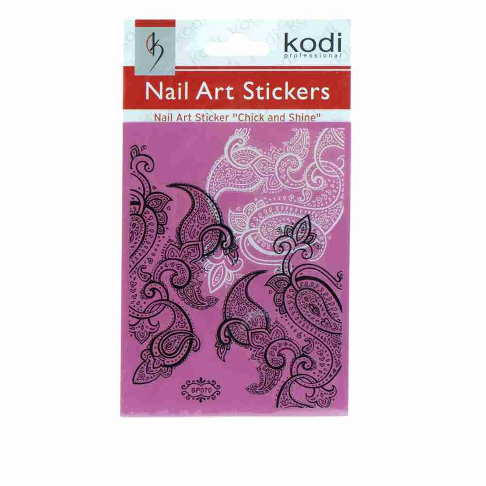 Наклейки для нігтів KODI Nail Art Stickers 070BP