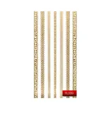 Наклейки для ногтей KODI Nail Art Stickers Gold 009FL