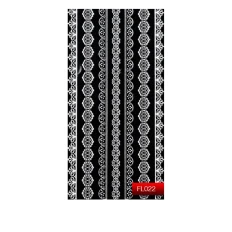 Наклейки для нігтів KODI Nail Art Stickers White 022FL