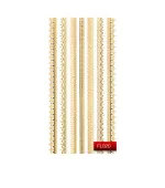 Наклейки для ногтей KODI Nail Art Stickers Gold 020FL