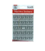 Наклейки для ногтей KODI Nail Art Stickers Black 008SP