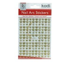 Наклейки для нігтів KODI Nail Art Stickers Gold 013SP