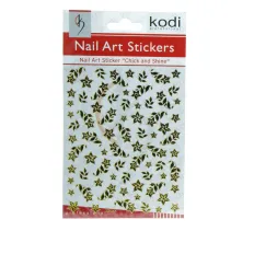 Наклейки для нігтів KODI Nail Art Stickers Gold 044SP