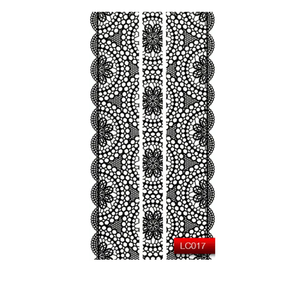 Наклейки для нігтів KODI Nail Art Stickers Black 017LC