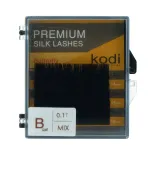 Вії KODI Butterfly 6 рядів темно-коричневі 0,10 * B 8-3,14-3