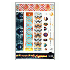 Наклейки на тело KODI Tattoo Style 0025