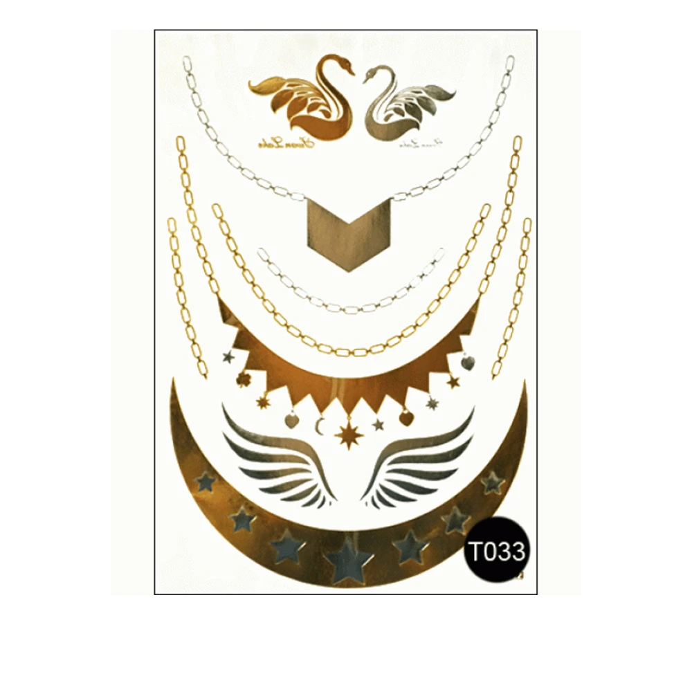 Наклейки на тело KODI Tattoo Style 0033