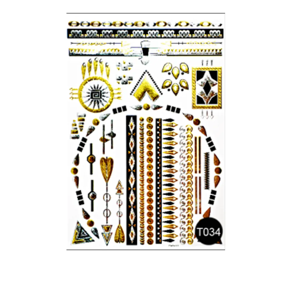 Наклейки на тело KODI Tattoo Style 0034