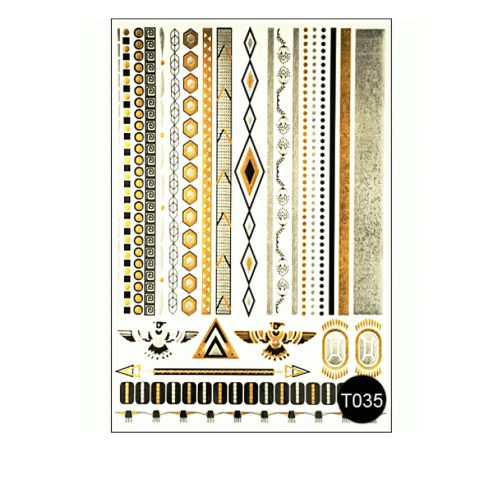 Наклейки на тело KODI Tattoo Style 0035