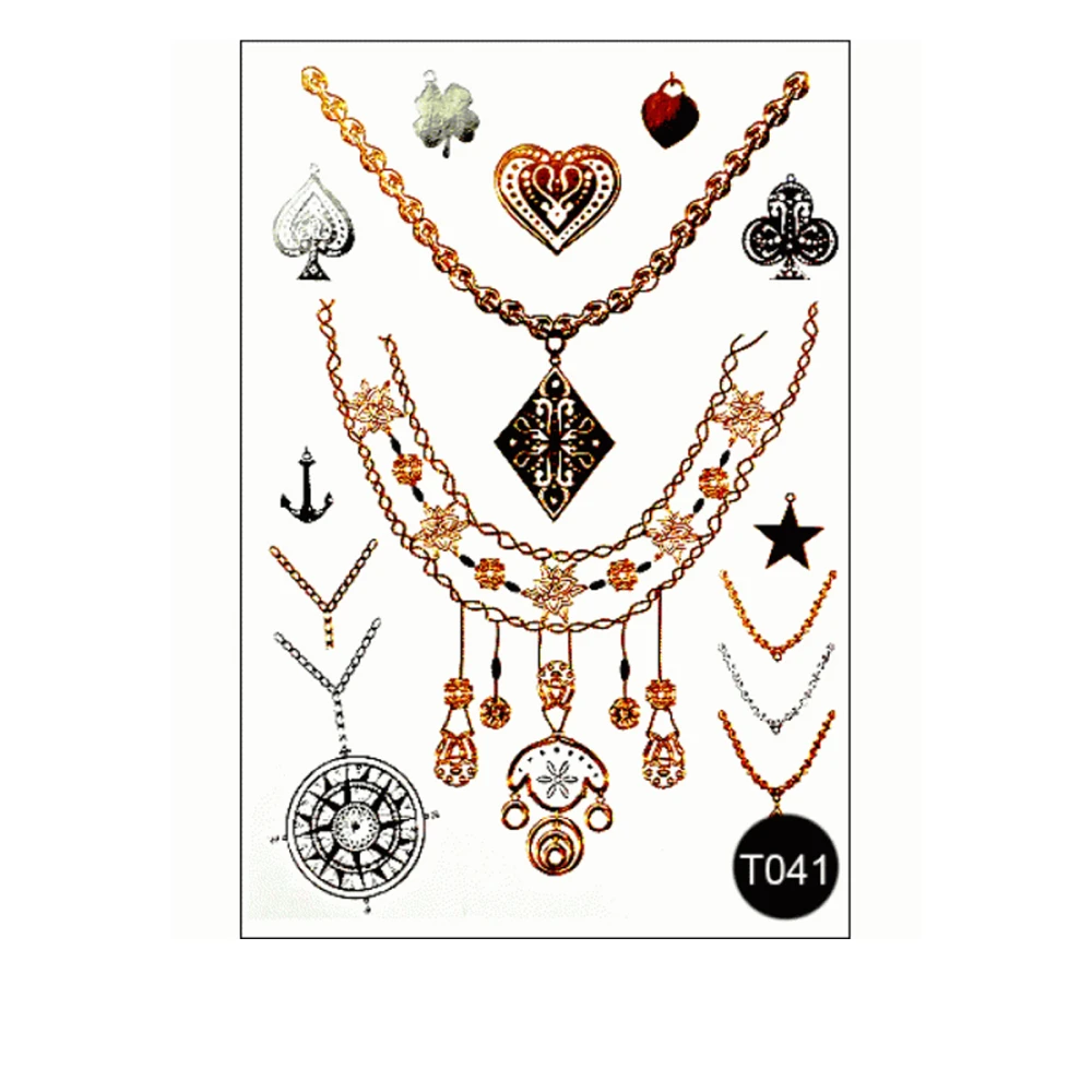 Наклейки на тело KODI Tattoo Style 0041