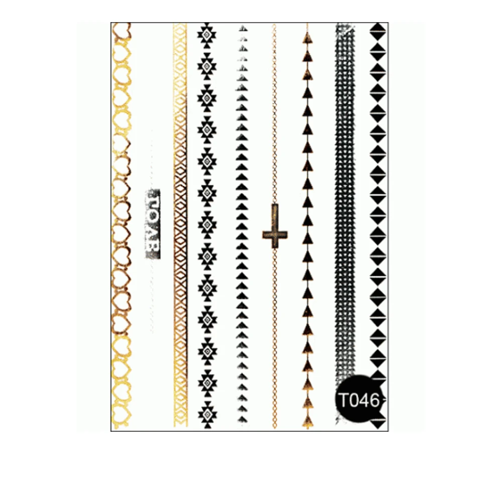 Наклейки на тело KODI Tattoo Style 0046