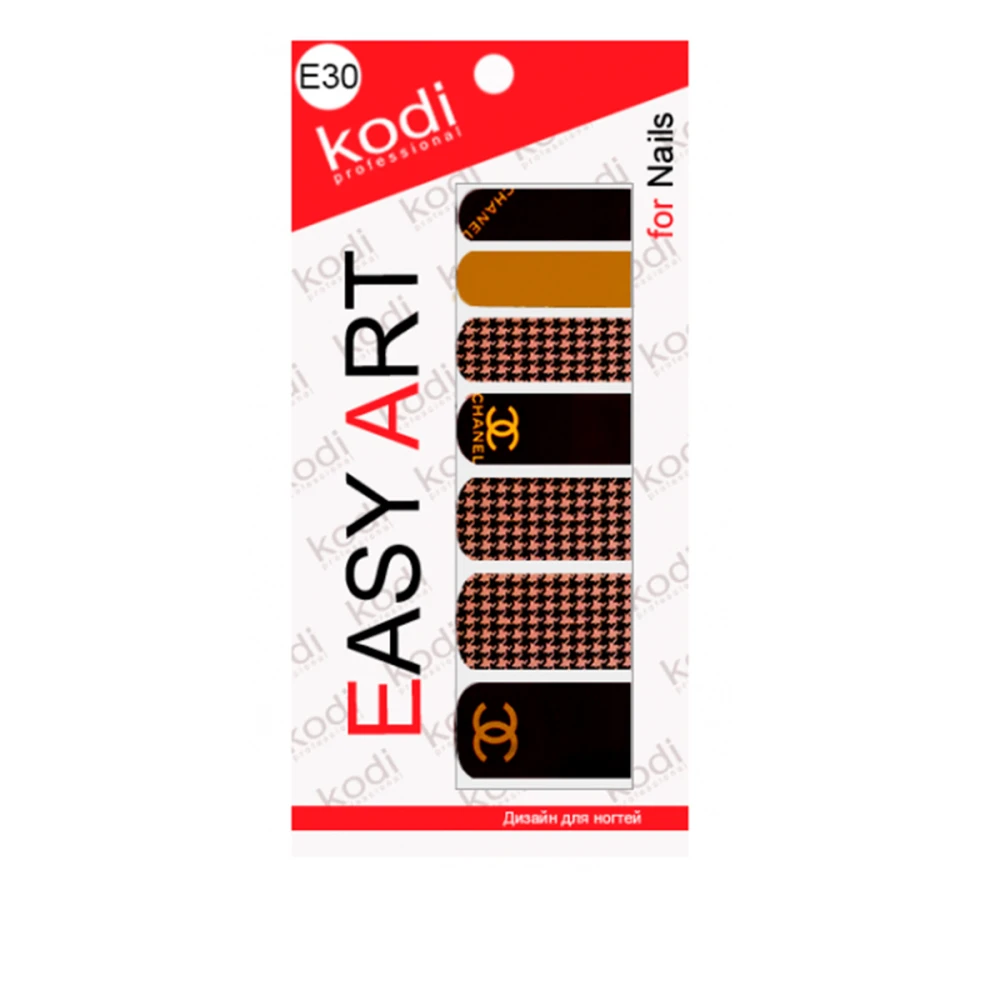 Наклейки для ногтей KODI Easy Art 30