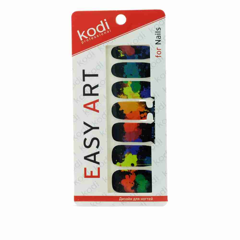 Наклейки для ногтей KODI Easy Art 34