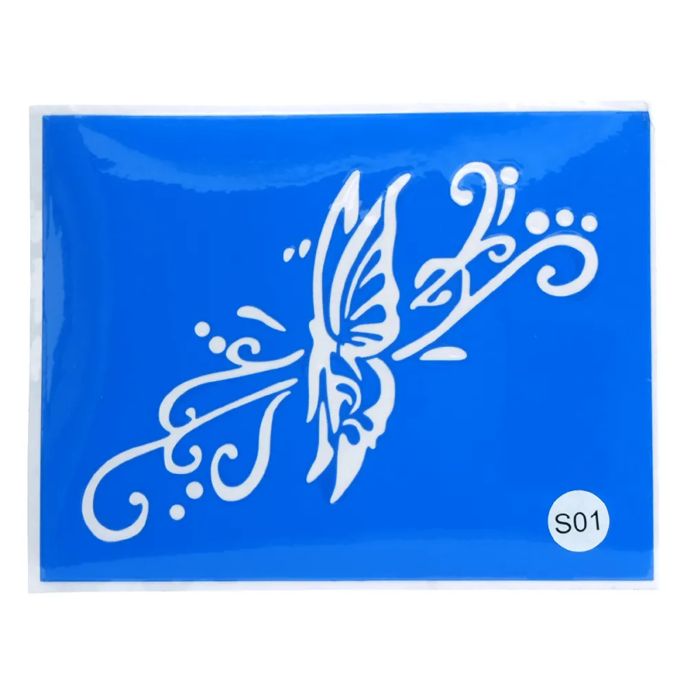 Трафарет KODI для дизайна хной 01S