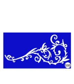 Трафарет KODI для дизайна хной 06S