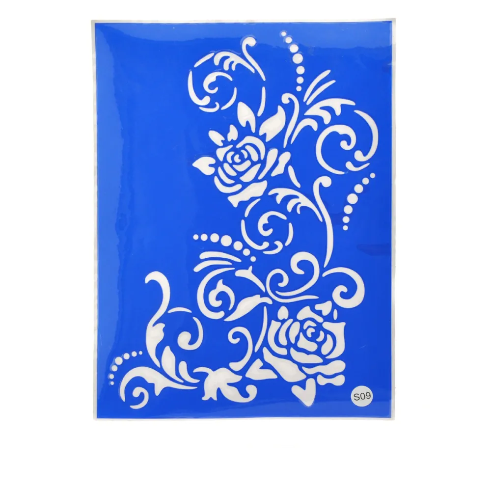 Трафарет KODI для дизайну хною 09S