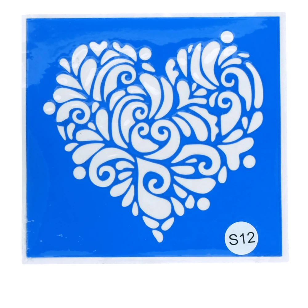 Трафарет KODI для дизайну хною 12S