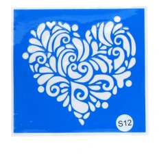 Трафарет KODI для дизайну хною 12S