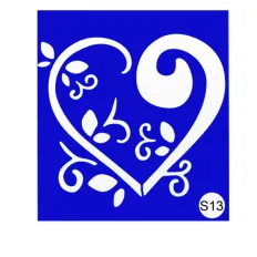 Трафарет KODI для дизайну хною 13S