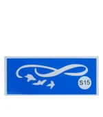 Трафарет KODI для дизайна хной 15S