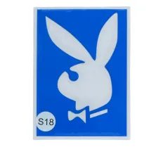 Трафарет KODI для дизайну хною 18S