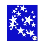 Трафарет KODI для дизайна хной 19S