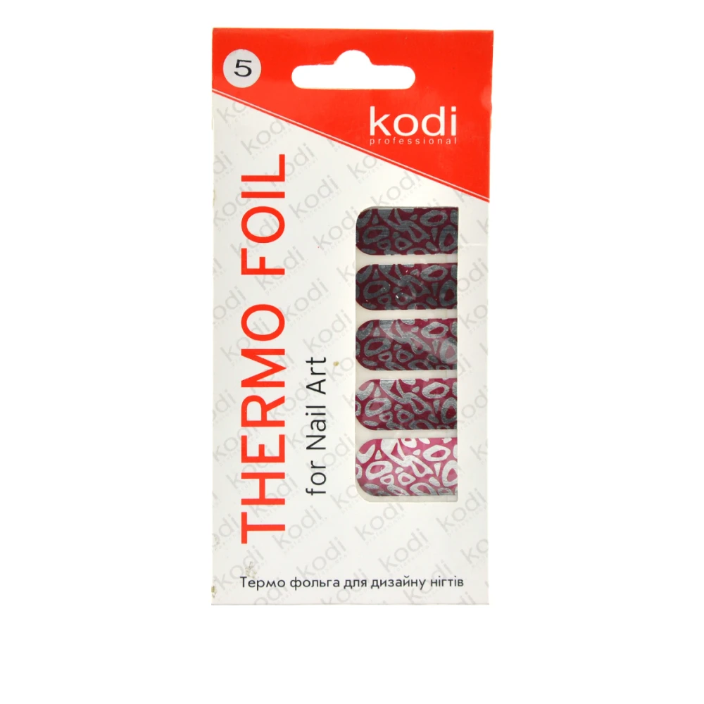 Термо-фольга для дизайна ногтей KODI 05