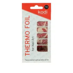 Термо-фольга для дизайну нігтів KODI 10