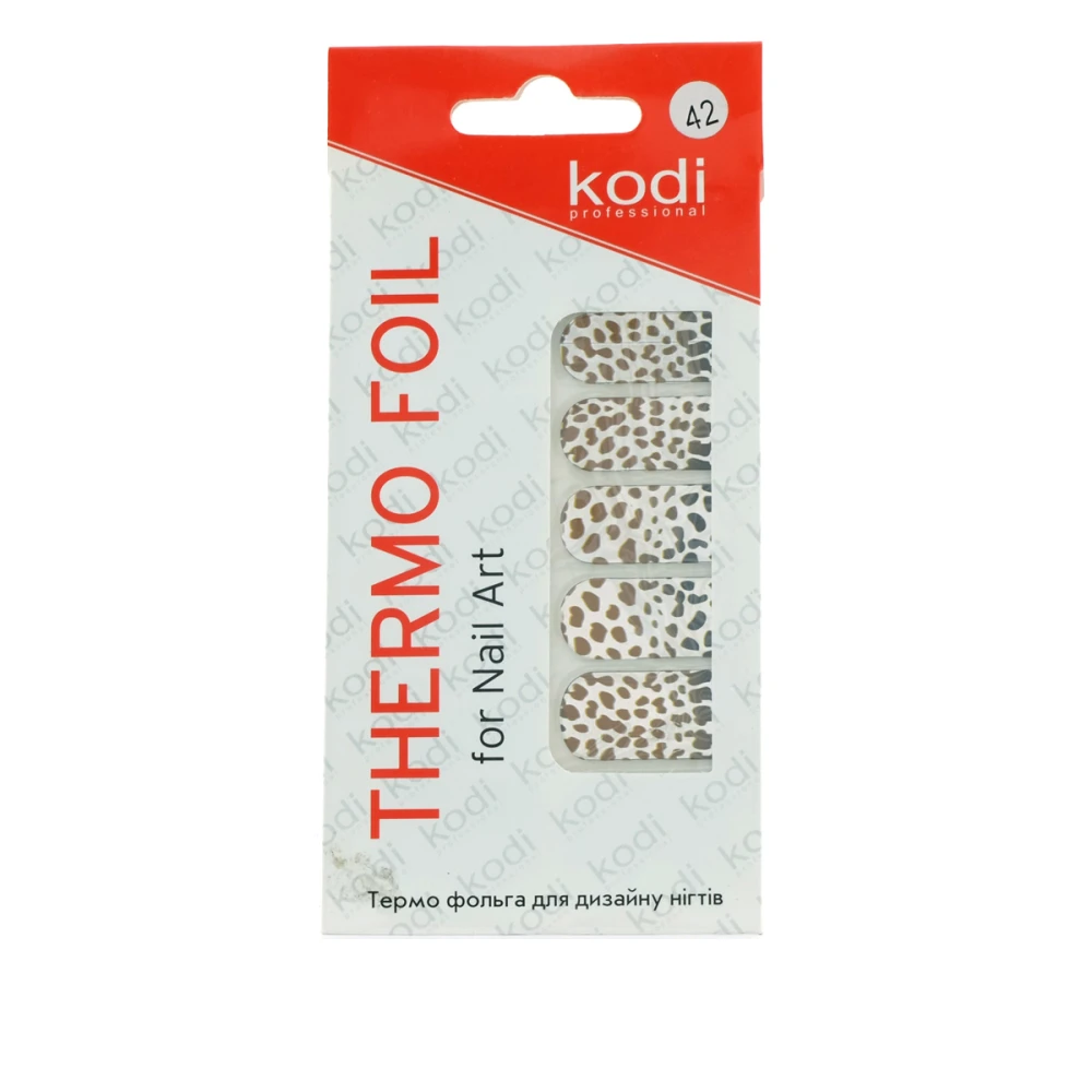 Термо-фольга для дизайна ногтей KODI 42