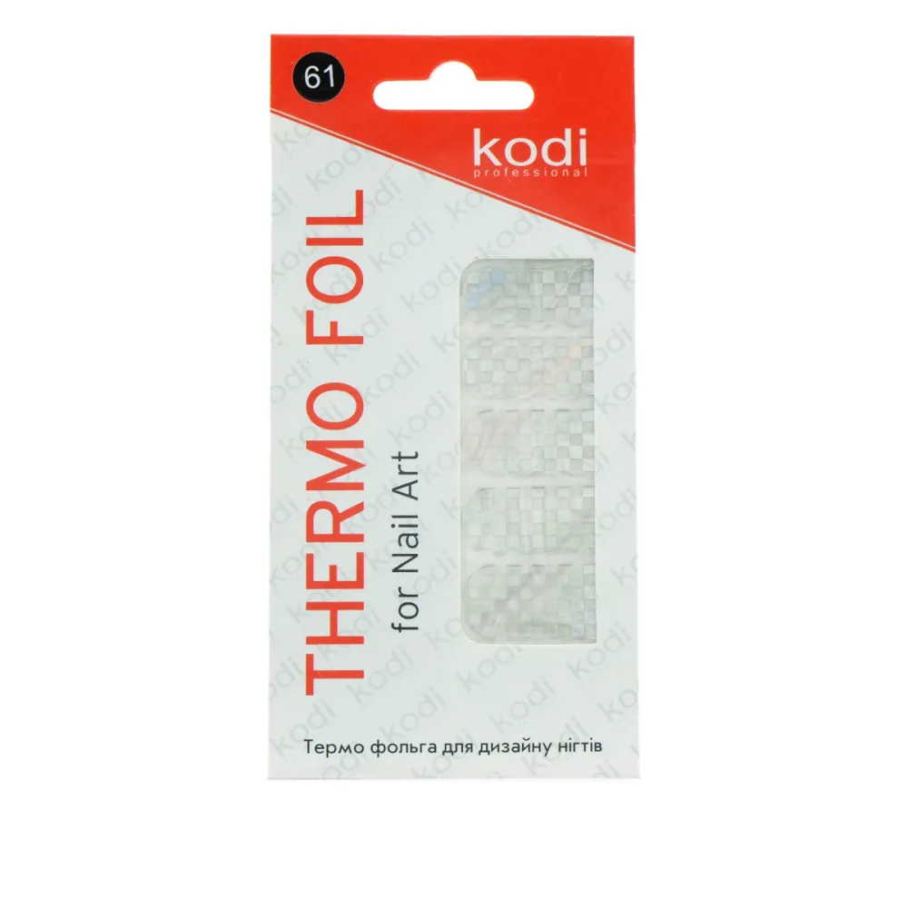 Термо-фольга для дизайна ногтей KODI 61