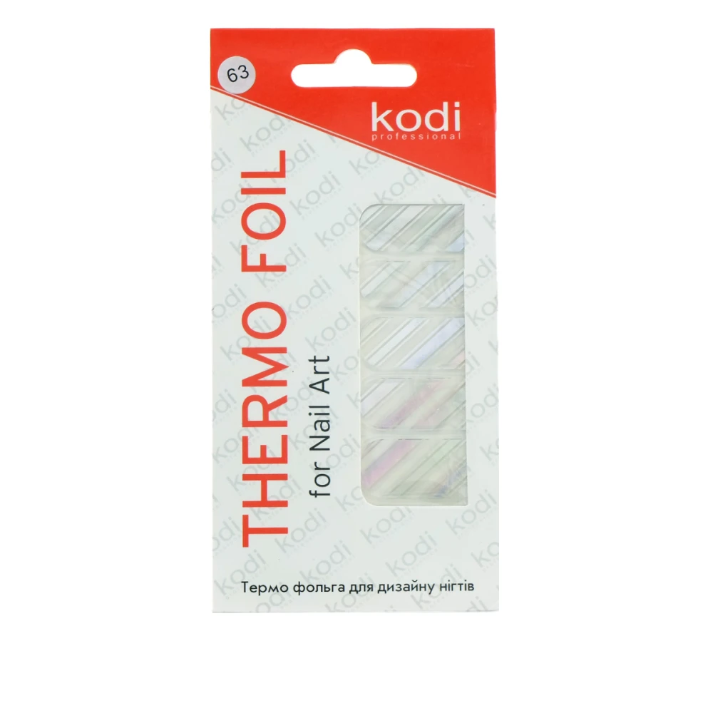 Термо-фольга для дизайна ногтей KODI 63