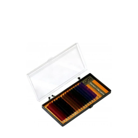 Вії KODI Premium Color кольорові (0,15 * 12 B)