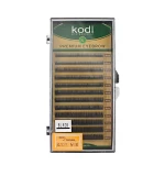 Брови KODI Natural Curl Черные 12 рядов (0,12 4-8 мм)