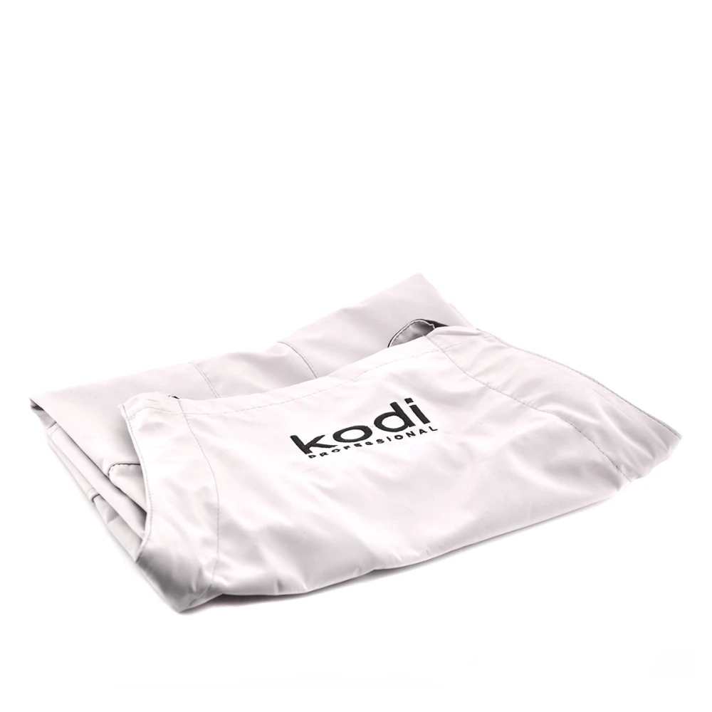 Фартух довгий KODI кавовий чорні літери