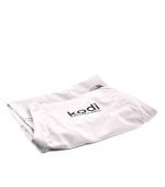 Фартук длинный KODI кофейный черные буквы