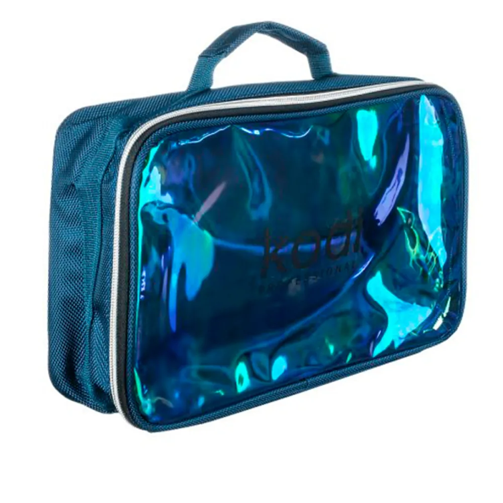 Косметичка на змійці нейлон KODI блакитний