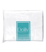 Салфетки гладкие Doily 30*40 см 40 г/м2 100 шт в упаковке