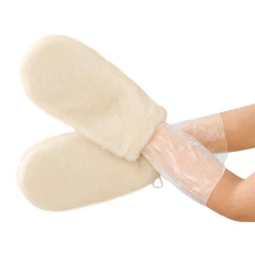 Перчатки для парафінотерапії Doily хутряні Luxury 1 пара