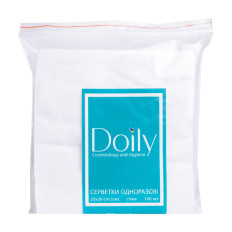 Салфетки сетка Doily 20*20 см 40 г/м2 100 шт в упаковке