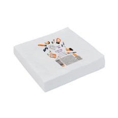 Серветки гладкі 20*20 см 40 г/м2 100 шт.