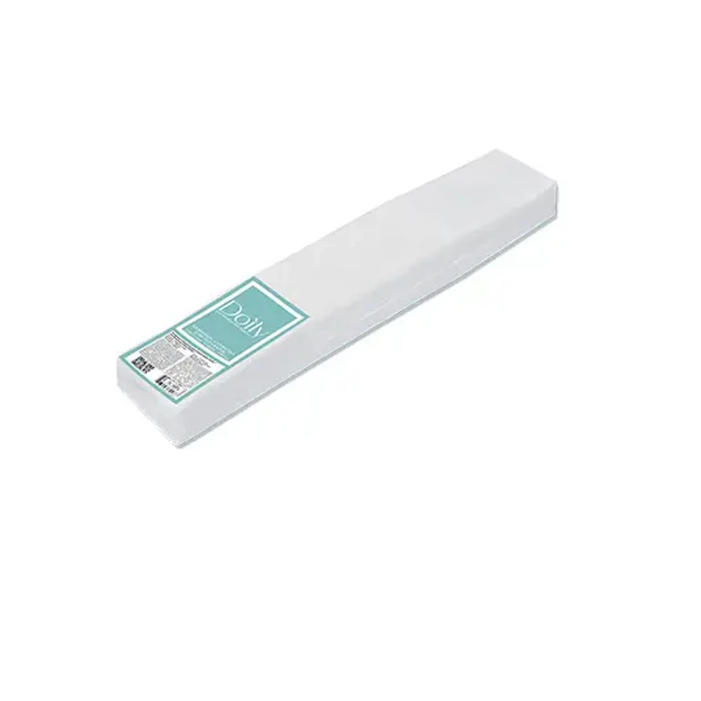 Воротничек-салфетки гладкие Doily 7*40 см 100 шт в упаковке