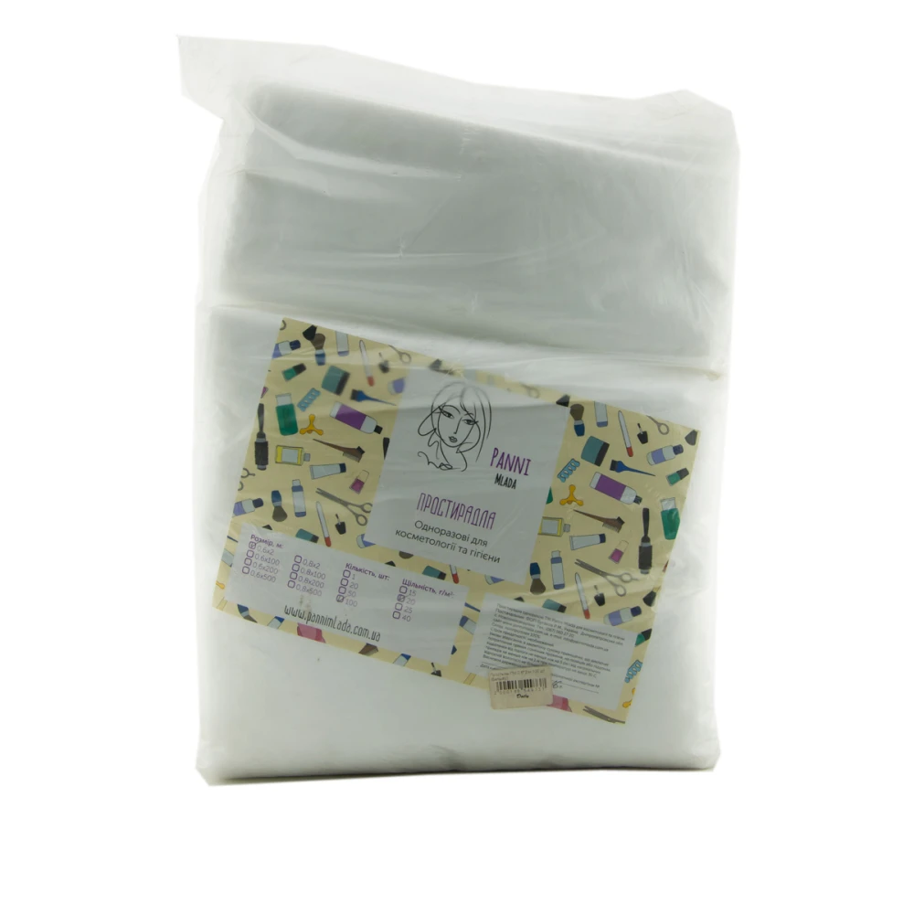 Простирадло ПМ 0,6*2 м 100 шт в упаковці
