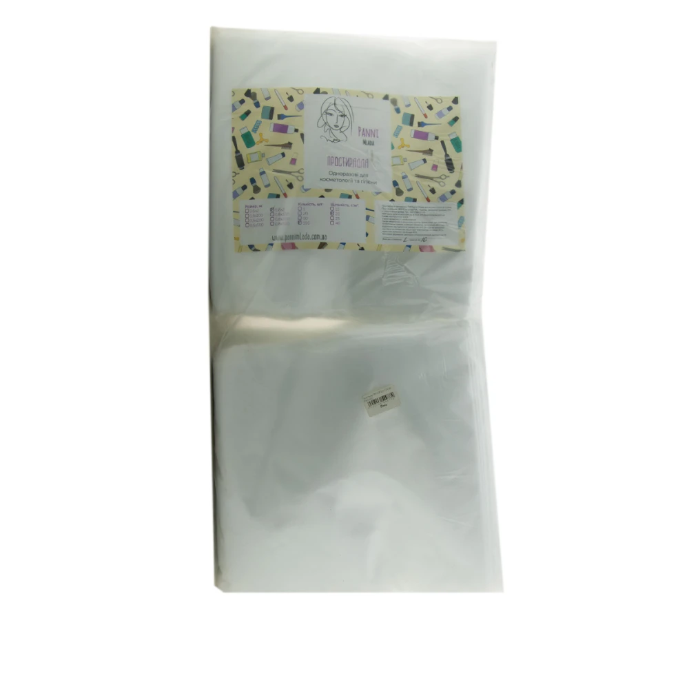 Простирадло ПМ 0,8*2 м 100 шт в упаковці