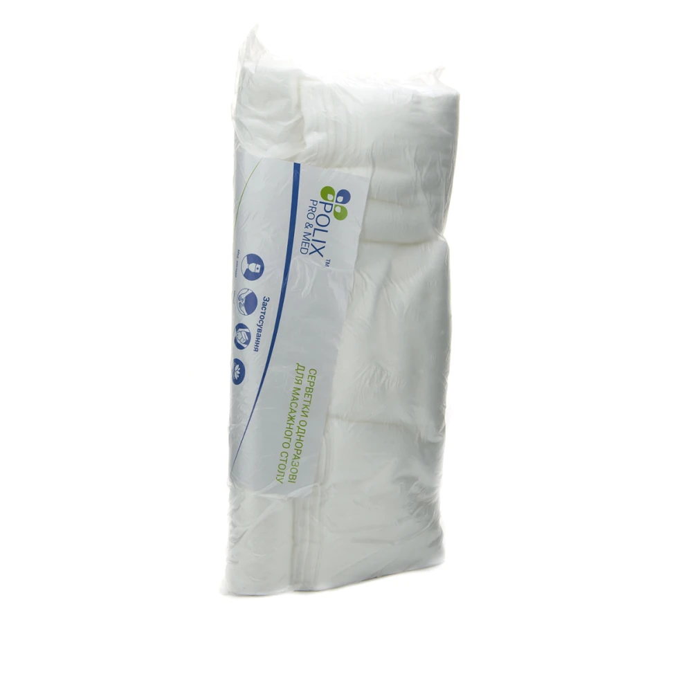 Салфетка для массажного стола Polix 35*35 см 50 шт в уп,